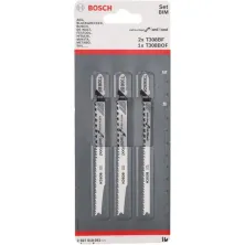 Пилка лобзиковая BOSCH T 308 BF / BOF ExtraCleanWood (уп. 3 шт.)