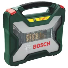 Набор оснастки BOSCH TITANIUM Plus X-Line 103 предмета