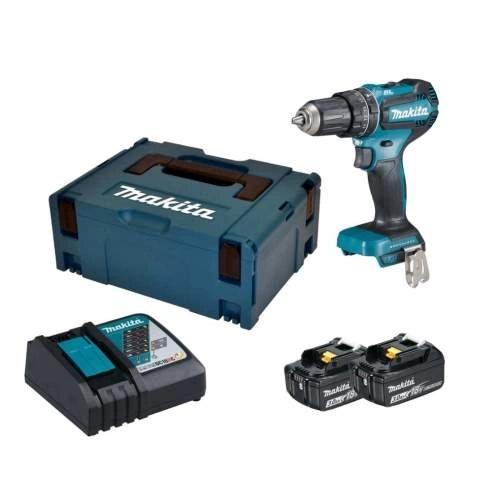 Дрель-шуруповерт ударный аккумуляторный MAKITA DHP 485 RFJ