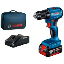Дрель-шуруповерт аккумуляторный BOSCH GSR 185-LI (1*4.0 Ah, Bag)