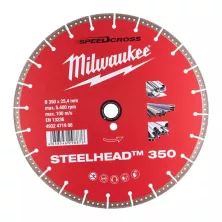 Milwaukee Алмазный диск STEELHEAD 350 (RU)