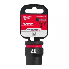 Головка торцевая Milwaukee SHOCKWAVE™ 1/2", 17 мм (замена для 4932478042)
