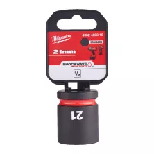 Головка торцевая Milwaukee SHOCKWAVE™ 1/2", 22 мм (замена для 4932478046)