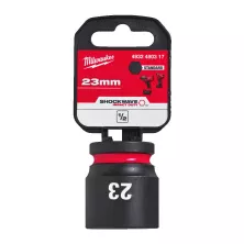 Головка торцевая Milwaukee SHOCKWAVE™ 1/2", 23 мм