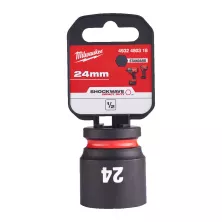 Головка торцевая Milwaukee SHOCKWAVE™ 1/2", 24 мм (замена для 4932478047)