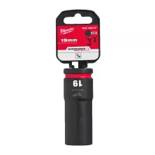Головка торцевая Milwaukee SHOCKWAVE™ 1/2", 19 мм, удлиненная (замена для 4932352855)