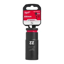 Головка торцевая Milwaukee SHOCKWAVE™ 1/2", 22 мм, удлиненная (замена для 4932471166)