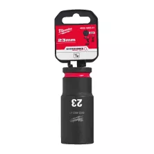 Головка торцевая Milwaukee SHOCKWAVE™ 1/2", 23 мм, удлиненная