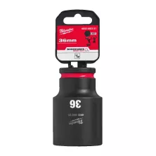 Головка торцевая Milwaukee SHOCKWAVE™ 1/2", 33 мм, удлиненная