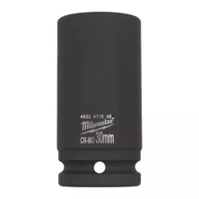 Головка торцевая Milwaukee SHOCKWAVE™ 3/4", 30 мм удлиненная