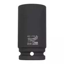 Головка торцевая Milwaukee SHOCKWAVE™ 3/4", 32 мм удлиненная