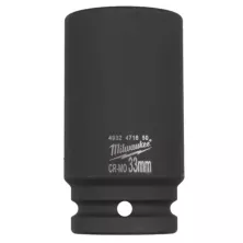 Головка торцевая Milwaukee SHOCKWAVE™ 3/4", 33 мм удлиненная