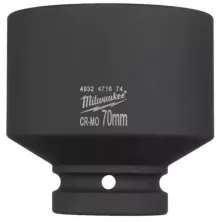 Головка торцевая Milwaukee SHOCKWAVE™ 1", 70 мм