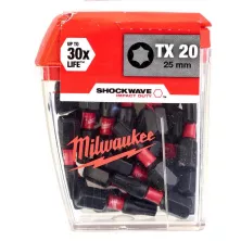 Milwaukee Насадка SHOCKWAVE™ TX20 25 мм (25 шт.)