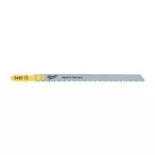 Пилка лобзиковая Milwaukee T 101 BR Sp. / For Wood and Plastic / уп. 5 шт.