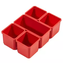 Milwaukee PACKOUT™ Запчасть ячейки для органайзеров 5шт. (1 большая, 4 маленьких)