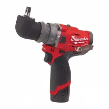 Дрель-шуруповерт угловой аккумуляторный Milwaukee M12 FPDX-0 FUEL со сменными насадками
