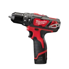 Дрель-шуруповерт аккумуляторный Milwaukee M12 BPD-202С (2 АКБ * 2 Ач; case)