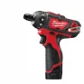 Дрель-шуруповерт аккумуляторный Milwaukee M12 BD-202C (2*2.0 Ah, case)