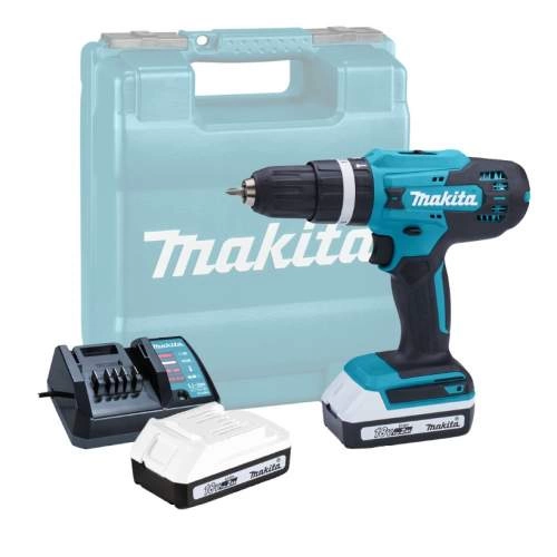 Дрель-шуруповерт аккумуляторный MAKITA HP 488 DWAE (2*2,0 Ah, Case)