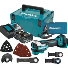 Резак универсальный MAKITA DTM 52 RTJX1 (2*5.0 Ah, MAKPAC-3)