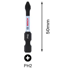 Бита BOSCH 1 Impact Control PH2 50mm
