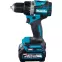 Дрель-шуруповерт аккумуляторный MAKITA DF002GD201 аккум. XGT BL 40В, 13мм, 65/30Нм (аккум. 2x2.5 Ач и быстрое з/у, кейс MA, , шт