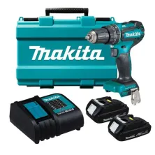 Дрель-шуруповерт ударный аккумуляторный MAKITA DHP 485 SYE (case)