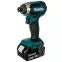 Гайковерт MAKITA DTD 153 RFE (2*3,0 Ah, Case)