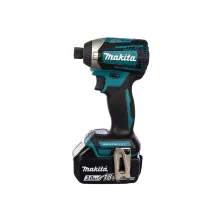 Дрель-шуруповерт ударный аккумуляторный MAKITA DTD154RFE  аккум. LXT BL 18В, 1/4", 175Нм, 4 режима (2x3.0Ач, з/у), , шт