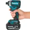 Дрель-шуруповерт ударный аккумуляторный MAKITA DTD154RFE  аккум. LXT BL 18В, 1/4", 175Нм, 4 режима (2x3.0Ач, з/у), , шт