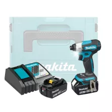 Гайковерт MAKITA DTD 157 RTJ (2*5,0 Ah, MAKPAC-2)