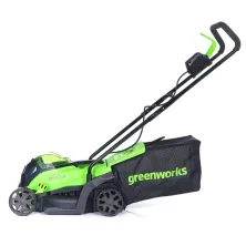 Газонокосилка аккумуляторная Greenworks GD24LM33K2 (24V, 1*2.0 Ah, carton)