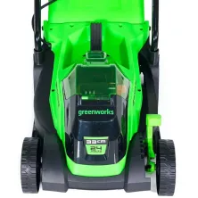 Газонокосилка аккумуляторная Greenworks GD24LM33K4 (24V, 1*4.0 Ah, carton)