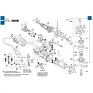 Запасная часть BOSCH Сепаратор воздуха к углошлифмашине GWS 9-125 S / GWS 750 S BOSCH (1619P14139)