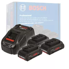 Аккумуляторы и зарядные устройства BOSCH ProCORE 18V 4.0 Ah x 3 + GAL 1880 CV