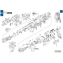 Запасная часть BOSCH Подшипник игольчатый 7 мм BOSCH (2600910006)