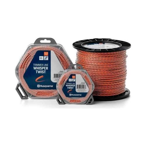 Леска HUSQVARNA Шнур кордовый 2,7x10 Whisper Twist Husqvarna (бесшумный, ProPolimer) (в коробке 10шт)