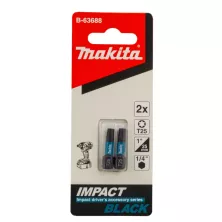 Бита MAKITA Impact Black T25, 25 мм, C-form, 2 шт.