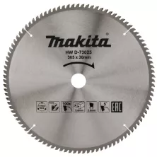 Пильный диск MAKITA для алюминия, 305x30x2.8/2x100T