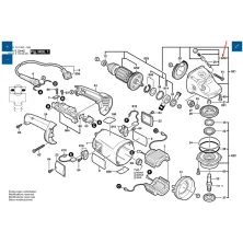 Запасная часть BOSCH Кнопка стопора к GNF, GPO, GSF, GWS, PWS BOSCH (1607000206)