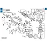 Запасная часть BOSCH Кнопка стопора к GNF, GPO, GSF, GWS, PWS BOSCH (1607000206)