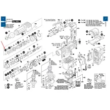 Запасная часть BOSCH Стопорное кольцо к GSH 501 / GBH 7-46 DE / GBH 11 DE BOSCH (1614601021)