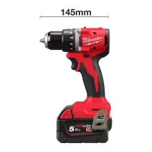 Дрель-шуруповерт аккумуляторный Milwaukee М18 BLDDRC-402C 4933492834 (2 АКБ*4 Ач; case)
