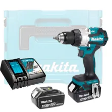 Дрель-шуруповерт аккумуляторный MAKITA DDF489RTJ в кейсе