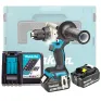 Дрель-шуруповерт аккумуляторный MAKITA DDF489RTJ (2*5.0 Ah, MAKPAC-2)