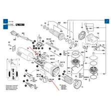 Запасная часть BOSCH Винт__GWS / GGS / GBH / GNF / GEX (сферическая головка 3х10)