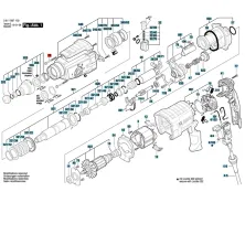 Запасная часть BOSCH винт для GBH 18V-26 / 2-22 / 2-23 / 2-24 / 2-28