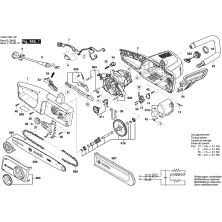 Регулировочный блок цепной пилы Bosch UniversalChain 40 1607000F4C