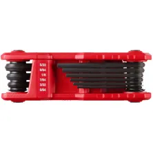 Milwaukee Набор шестигранных ключей Milwaukee 4932493614 5/64"-1/4" (9 ключей, высококонтрастные обозначения размеров, металлический корпус)